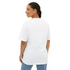 All White Oversized Box Tee